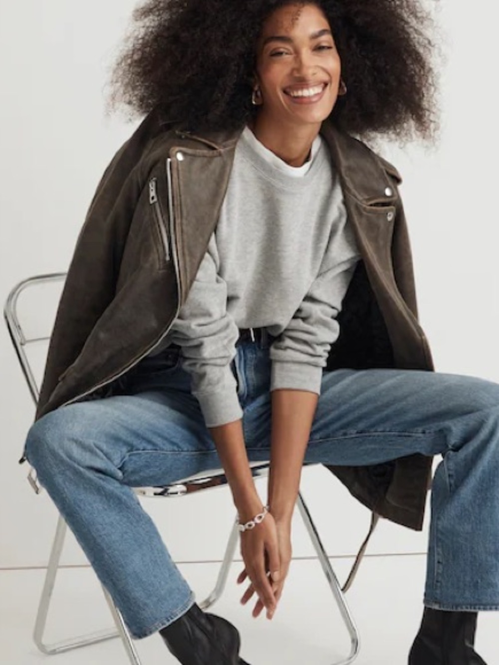 MADEWELL Raglan Sweatshirt - Picture 6 of 12